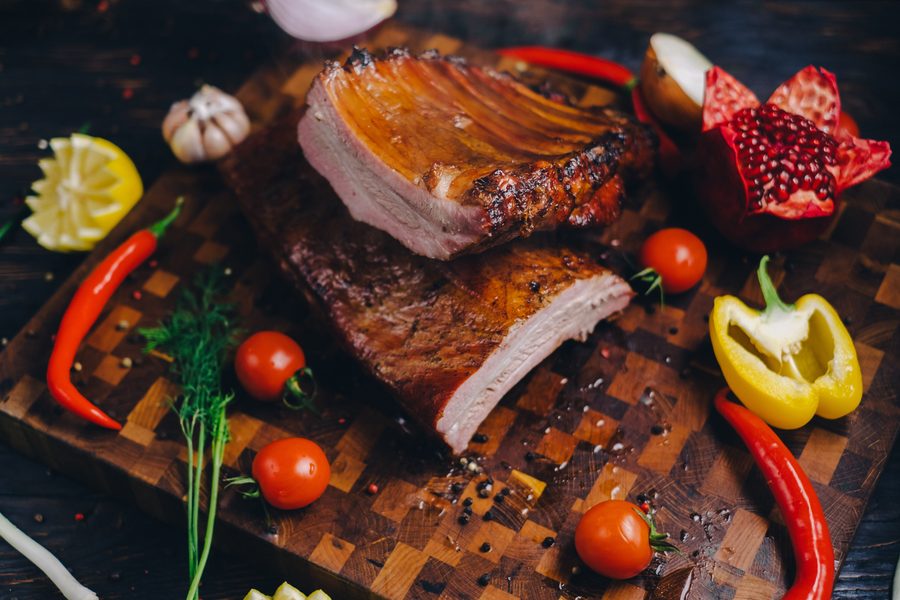 BBQ smokehouse